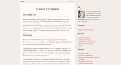 Desktop Screenshot of caolan.org